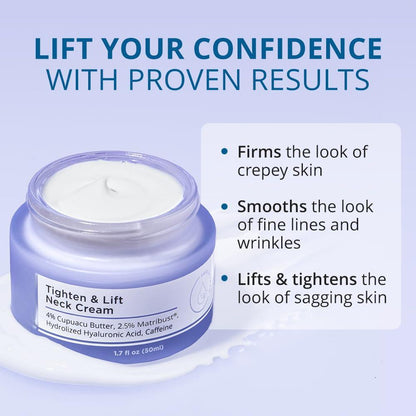 Hydrating and Moisturizing Neck Cream